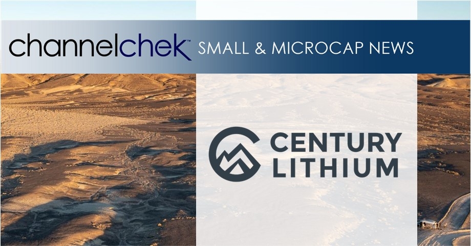 Release – Century Lithium Provides Update On The Feasibility Study